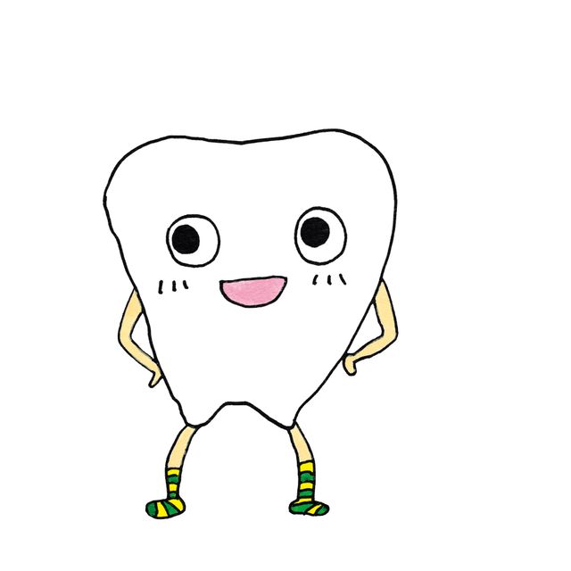 鳥居みゆきが描いた絵本「やねの上の乳歯ちゃん」（5枚目）