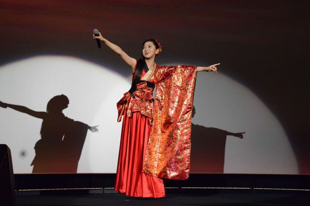 倉木麻衣、応援上映でサプライズ登場！『名探偵コナン　から紅の恋歌（ラブレター）』大ヒット記念パーティー（9枚目）