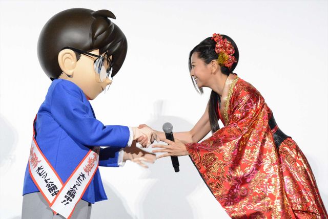 倉木麻衣、応援上映でサプライズ登場！『名探偵コナン　から紅の恋歌（ラブレター）』大ヒット記念パーティー（12枚目）