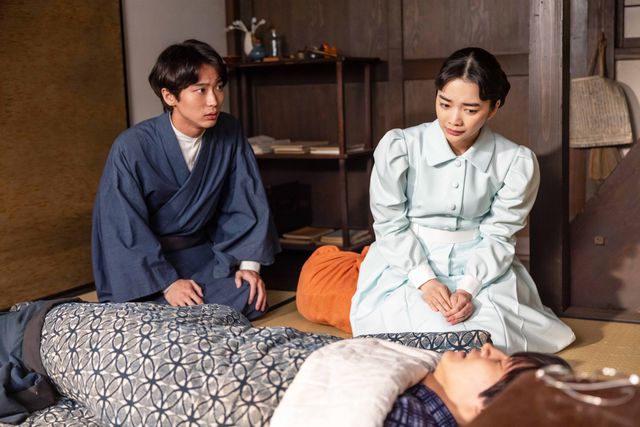 【画像9枚】朝ドラ「風、薫る」藤田（坂口涼太郎）が診察して…第125回場面写真（3枚目）