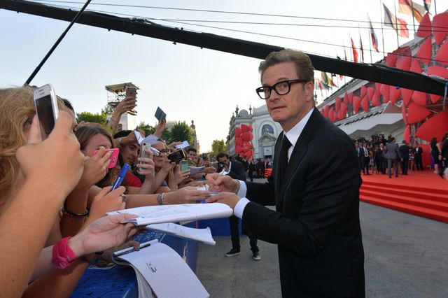 ファンサービス中のコリン・ファース！（3枚目）