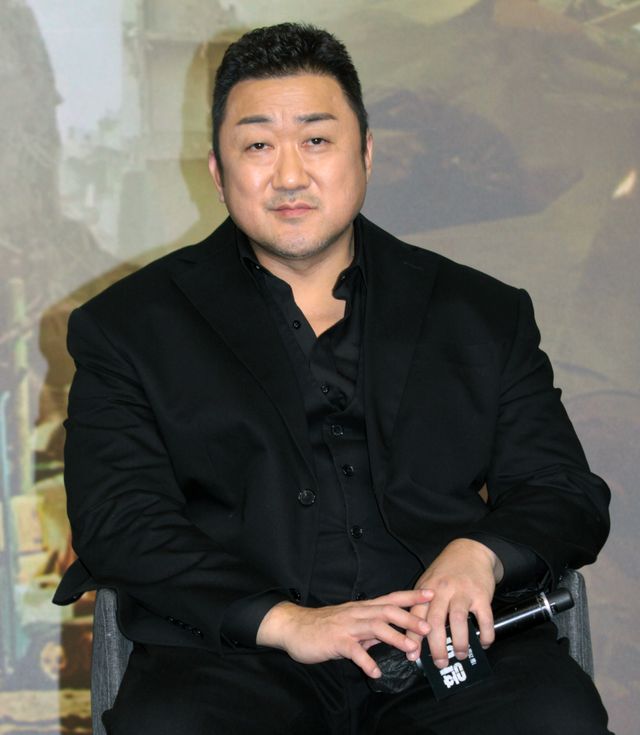 マ・ドンソク主演『バッドランド・ハンターズ』製作報告会（4枚目）