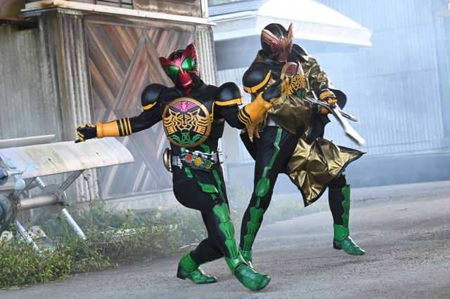 仮面ライダーオーズ、タジャニティスピナーで新フォームに！『仮面ライダーオーズ 10th 復活のコアメダル』場面写真（9枚目）