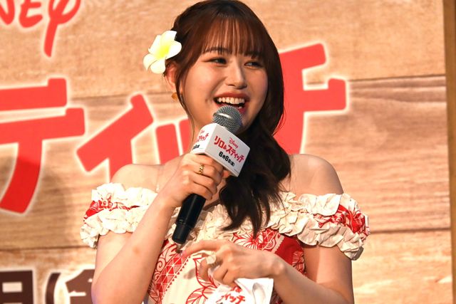 ME:Iメンバーのサプライズ登場にMOMONA感激！『リロ＆スティッチ』上映会（8枚目）