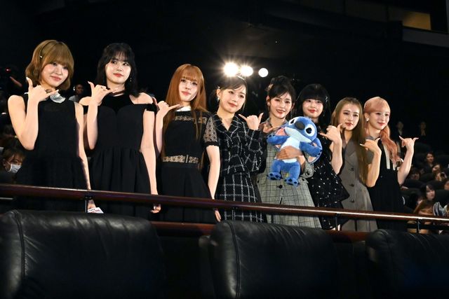 ME:Iメンバーのサプライズ登場にMOMONA感激！『リロ＆スティッチ』上映会（19枚目）