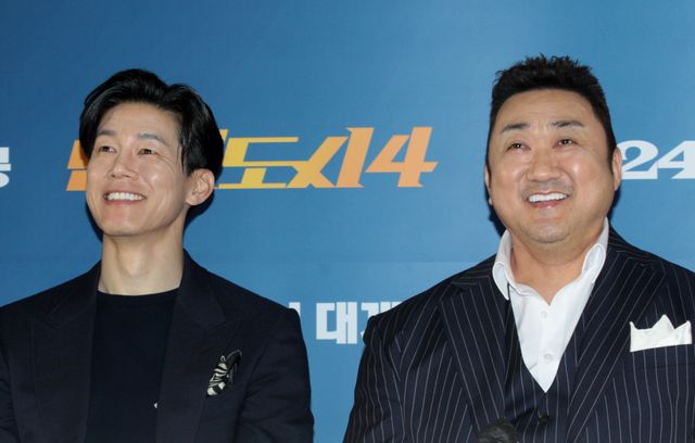 茶目っ気たっぷりのマ・ドンソク！『犯罪都市4』試写会にて（3枚目）