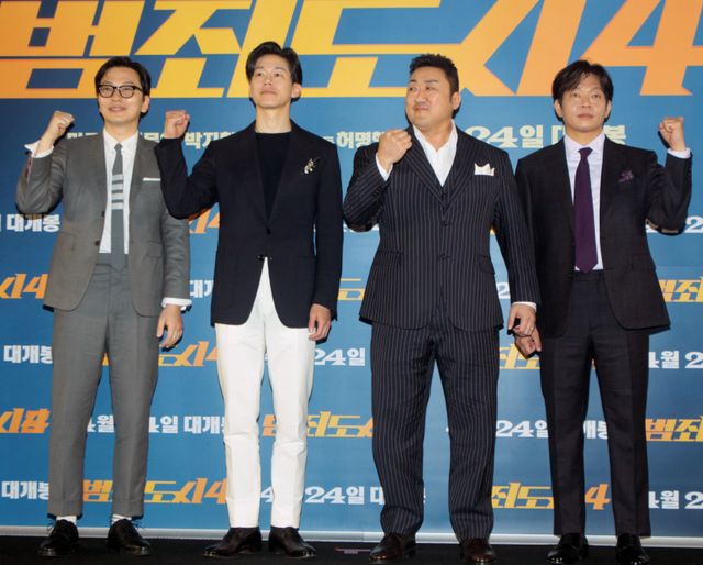 茶目っ気たっぷりのマ・ドンソク！『犯罪都市4』試写会にて（4枚目）