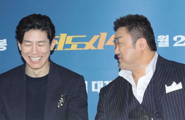 茶目っ気たっぷりのマ・ドンソク！『犯罪都市4』試写会にて（17枚目）
