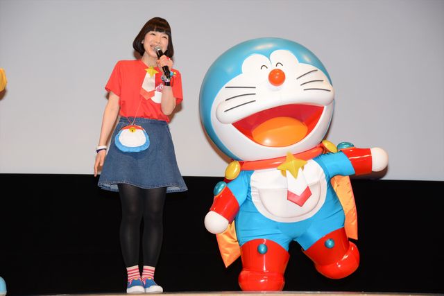 『ドラえもん』人気キャ
ラクター勢ぞろい！　miwaのバックでノリノリダンス　画像ギャラリー（4枚目）