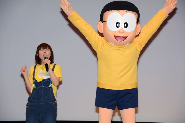 『ドラえもん』人気キャ
ラクター勢ぞろい！　miwaのバックでノリノリダンス　画像ギャラリー（5枚目）