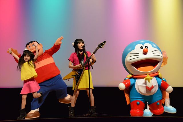 『ドラえもん』人気キャ
ラクター勢ぞろい！　miwaのバックでノリノリダンス　画像ギャラリー（20枚目）