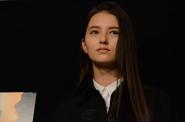 全編セリフなしの難役に挑んだ美少女が来日！『草原の実験』初日舞台あいさつフォトギャラリー（10枚目）