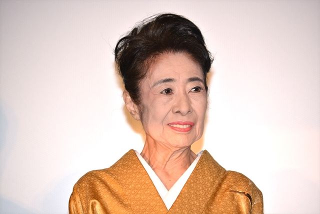 中村玉緒さん(2017年撮影)