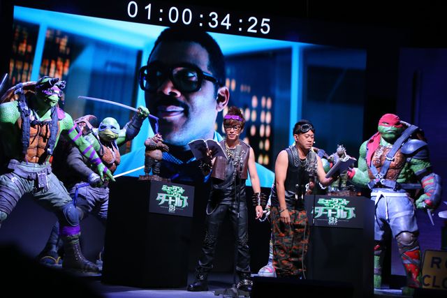 宮川大輔＆藤森慎吾タートルズの宿敵に！アフレコフォトギャラリー（2枚目）