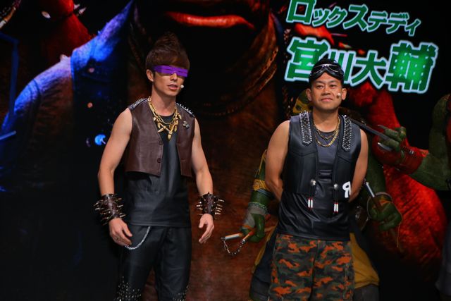 宮川大輔＆藤森慎吾タートルズの宿敵に！アフレコフォトギャラリー（3枚目）