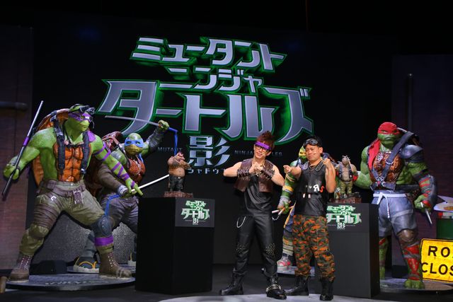 宮川大輔＆藤森慎吾タートルズの宿敵に！アフレコフォトギャラリー（5枚目）