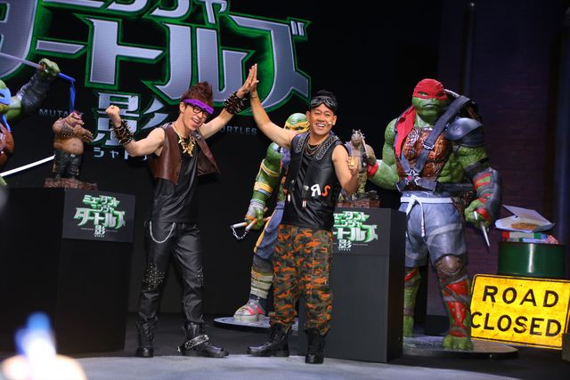 宮川大輔＆藤森慎吾タートルズの宿敵に！アフレコフォトギャラリー（7枚目）