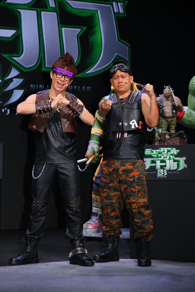 宮川大輔＆藤森慎吾タートルズの宿敵に！アフレコフォトギャラリー（9枚目）