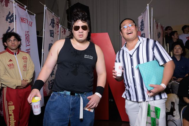 菅原小春、一ノ瀬ワタルら「極悪女王」イベントVIP席に著名人続々（8枚目）