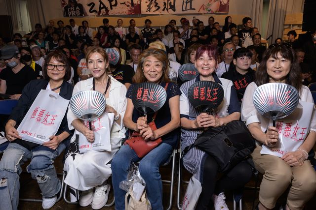 菅原小春、一ノ瀬ワタルら「極悪女王」イベントVIP席に著名人続々（9枚目）