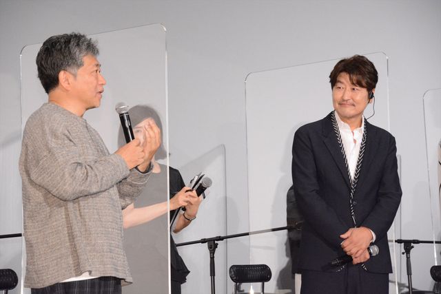 『ベイビー・ブローカー』ソン・ガンホ、カン・ドンウォン、IU、イ・ジュヨンが来日！（9枚目）