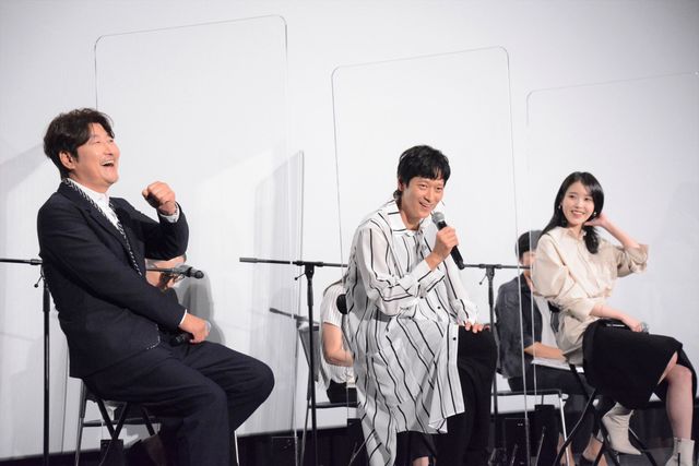 『ベイビー・ブローカー』ソン・ガンホ、カン・ドンウォン、IU、イ・ジュヨンが来日！（12枚目）