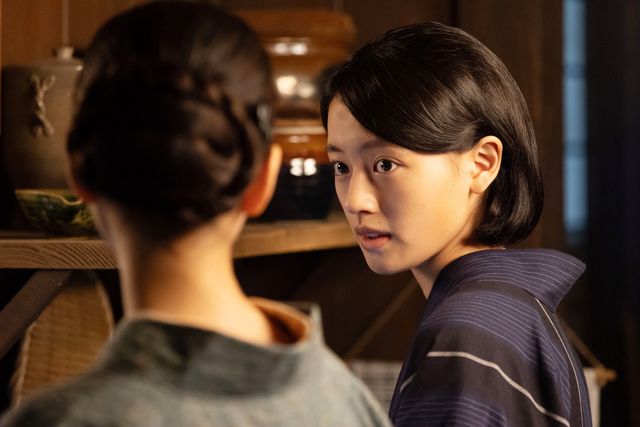 【画像13枚】朝ドラ「風、薫る」直美（上坂樹里）らの前に怪しい男が現れて…第116回場面写真（6枚目）