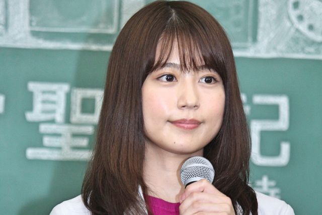 有村架純主演ドラマ「中学聖日記」制作発表会見（2枚目）