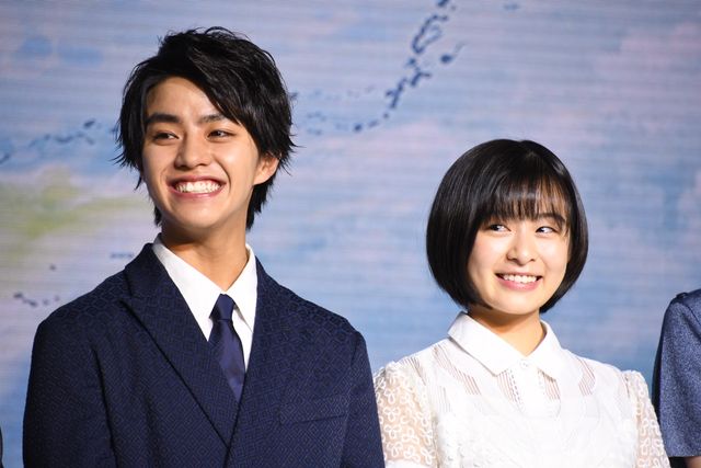 約2,000人のなかから抜擢された醍醐虎汰朗＆森七菜！『天気の子』製作報告会見（16枚目）