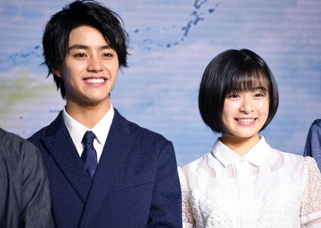 約2,000人のなかから抜擢された醍醐虎汰朗＆森七菜！『天気の子』製作報告会見（26枚目）