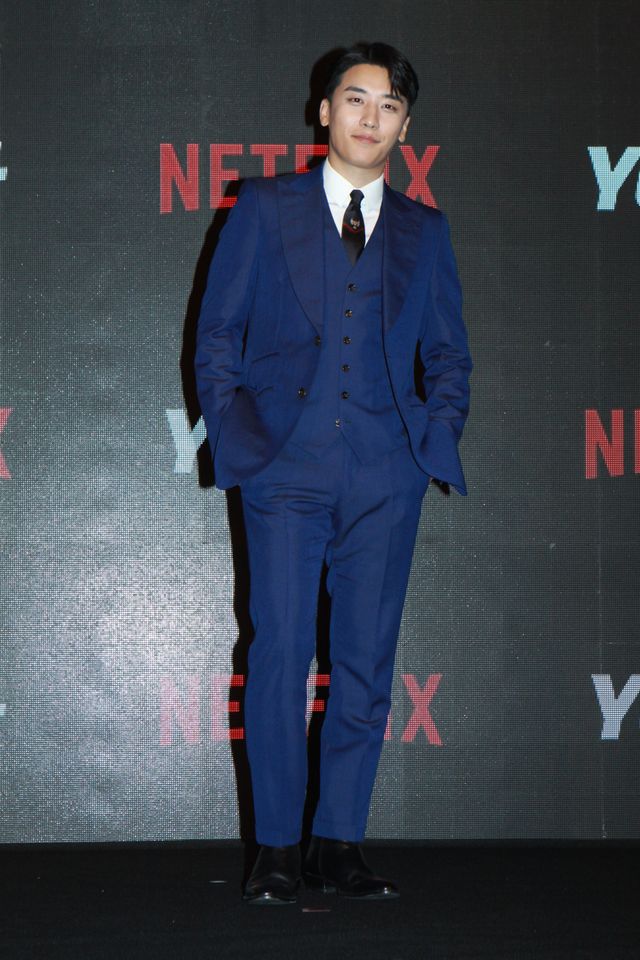 BIGBANGのV.I、Netflix配信シットコム「YG未来戦略室」会見へ（2枚目）