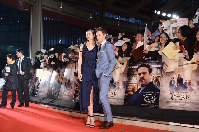 ざわちん『ファンタビ』ニュート風ものまねメイクで登場！ジャパンプレミアフォトギャラリーVol.2（10枚目）