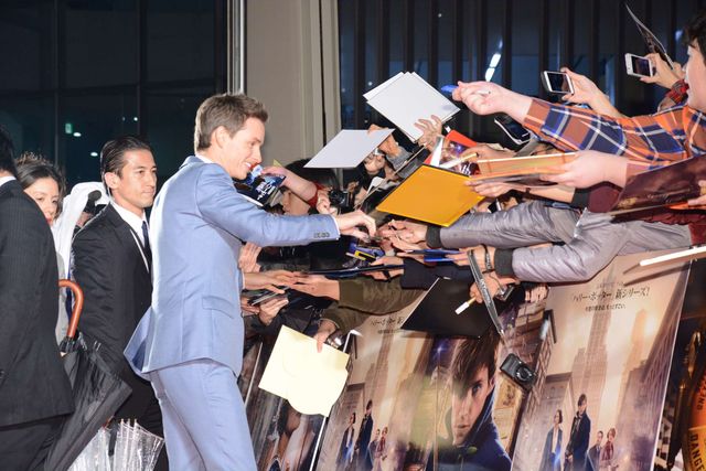 ざわちん『ファンタビ』ニュート風ものまねメイクで登場！ジャパンプレミアフォトギャラリーVol.2（13枚目）