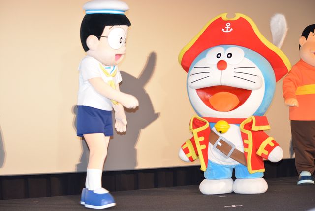 今日のスネ夫はちょっと違う？『映画ドラえもん　のび太の宝島』初日（5枚目）