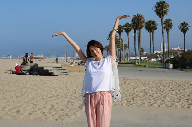滞在先のロサンゼルスで「ドクターX」5期決定の喜びを語った米倉涼子