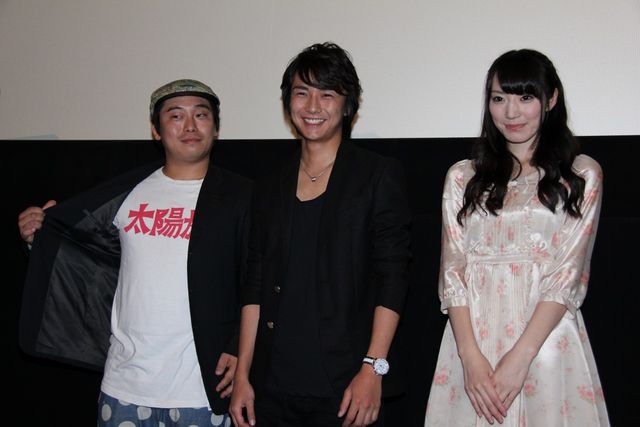 AKB48のさきっちょこと松井咲子ヒロインを務めた映画『ビンゴ』の初日舞台あいさつ（9枚目）