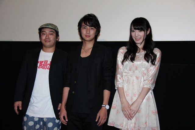 AKB48のさきっちょこと松井咲子ヒロインを務めた映画『ビンゴ』の初日舞台あいさつ（10枚目）