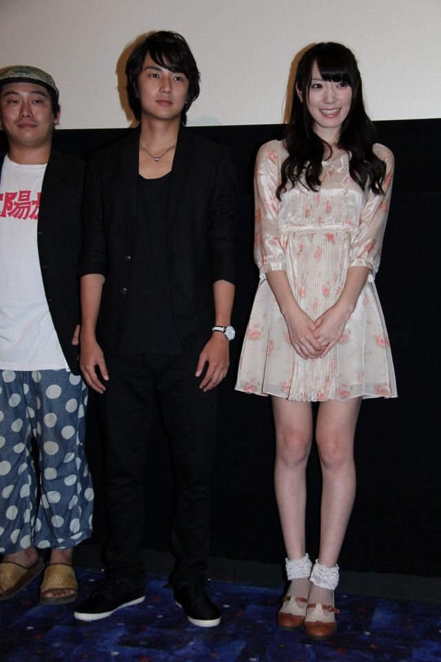 AKB48のさきっちょこと松井咲子ヒロインを務めた映画『ビンゴ』の初日舞台あいさつ（12枚目）