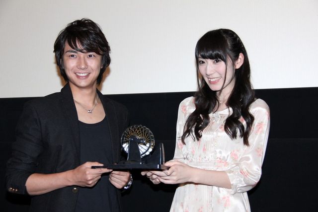 AKB48のさきっちょこと松井咲子ヒロインを務めた映画『ビンゴ』の初日舞台あいさつ（13枚目）