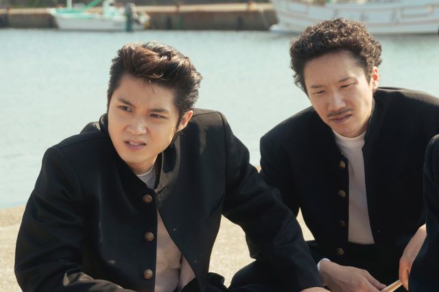 『さかなのこ』磯村勇斗の昭和感あふれるリーゼントルック4種（3枚目）