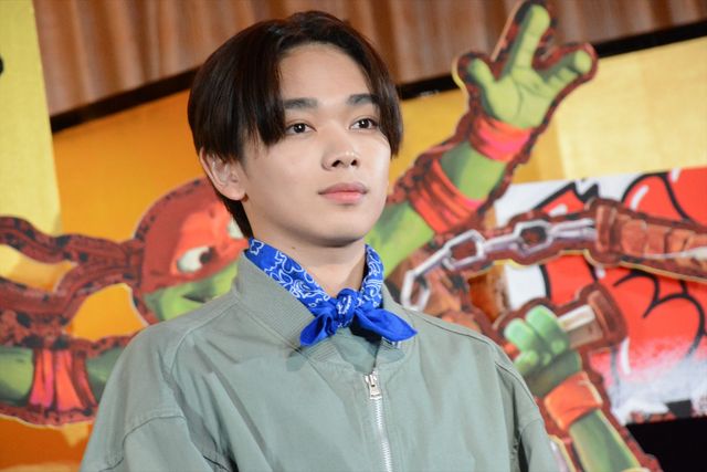 巨大ピザ＆ミュータンジェン登場！『ミュータント・タートルズ：ミュータント・パニック！』吹替版完成報告会（2枚目）