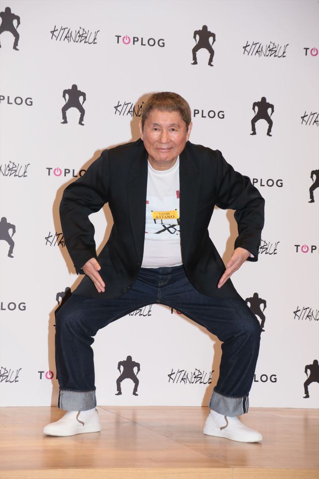 ビートたけし、新アパレルブランド「KITANOBLUE」発表（3枚目）