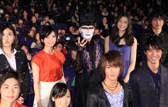 映画『仮面ライダー×仮面ライダー ウィザード＆フォーゼ MOVIE大戦アルティメイタム』初日舞台あいさつ（12枚目）