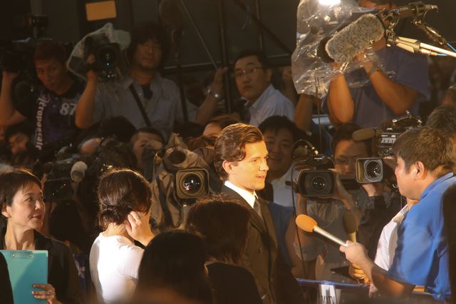 トム・ホランドが和太鼓に挑戦！『スパイダーマン：ホームカミング』ジャパンプレミアイベント（17枚目）