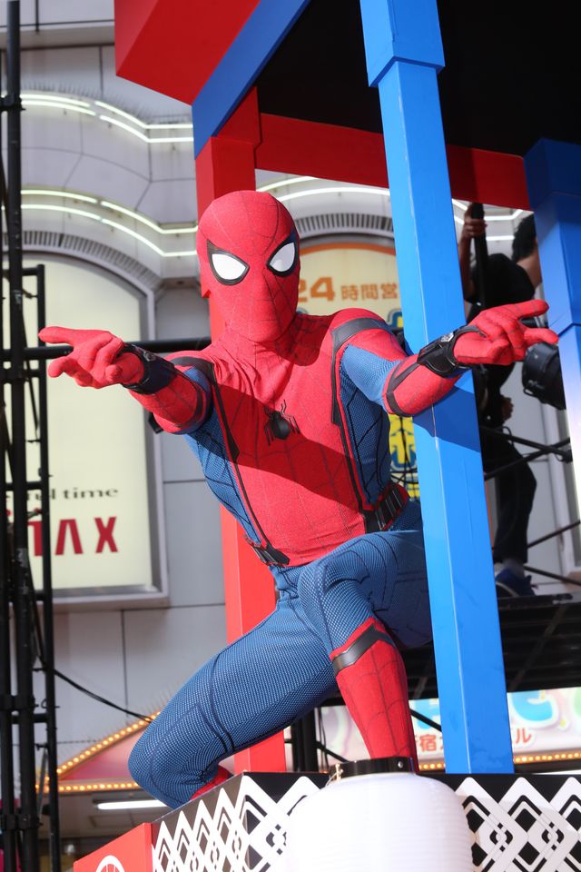 トム・ホランドが和太鼓に挑戦！『スパイダーマン：ホームカミング』ジャパンプレミアイベント（21枚目）