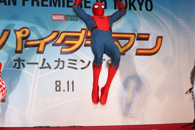 トム・ホランドが和太鼓に挑戦！『スパイダーマン：ホームカミング』ジャパンプレミアイベント（26枚目）