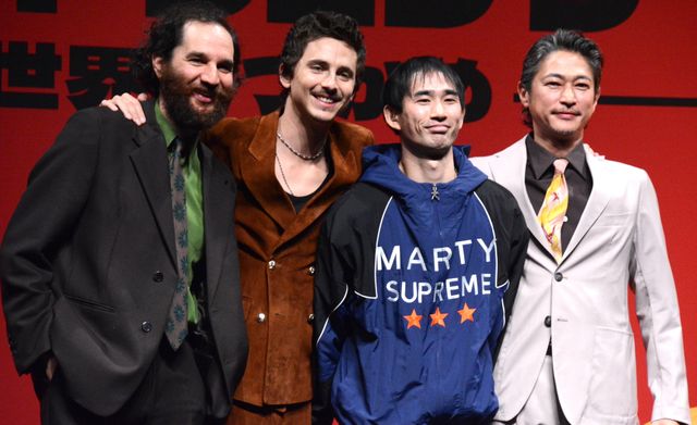 ジャパンプレミアに登場したジョシュ・サフディ監督、ティモシー・シャラメ、川口功人、窪塚洋介