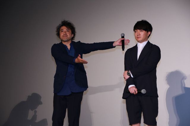 ナイススマイルな濱田岳＆ムロツヨシ！『ヒメアノ～ル』初日舞台あいさつ（2枚目）