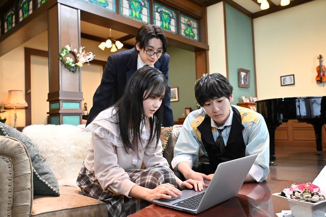“黒猫”の仮面ライダーリドが登場！「仮面ライダーマイス」第3話場面カット（4枚目）