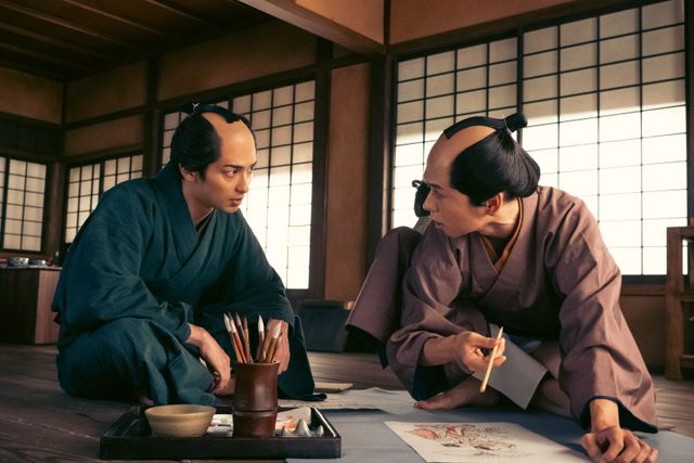 「べらぼう」まるで同人誌と話題！第3回場面写真（4枚目）